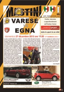 Mastini Egna match program