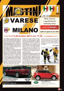 Varese Milano hockey copertina