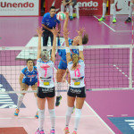 Club Italia sconfitto da Novara in tre set