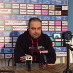 Moretti: “Momento positivo, ma piedi per terra. Pubblico arma in più contro Milano”