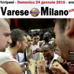Tutto su Varese-Milano, sfoglia il match program in anteprima