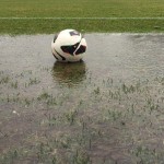La pioggia ferma il calcio dilettanti