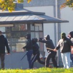 Scontri a Lazzate tra tifosi di Legnano e Saronno