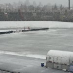 Il calcio dilettanti fa i conti con la neve: ecco i primi rinvii
