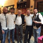 Camerieri per una sera come Sannino. Biancorossi a disposizione delle donne