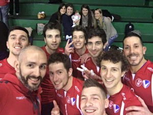 selfie vittoria cus insubria volley b2