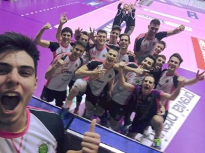 SELFIE yaka dopo vittoria vs Chieri b2 volley