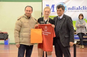 Sofia Monza UYBA under 16 migliore palleggiatrice 2016