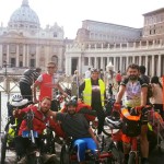 Pietro Scidurlo arriva a Roma, la Via Francigena è per tutti