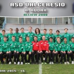 Valceresio Allievi 2000 stagione 15-16