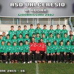 Valceresio Giovanissimi 2002 stagione 15-16