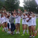 Legnano, è qui la festa? Giocatori in visibilio