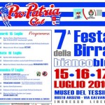 Si tifa Pro Patria, si beve birra