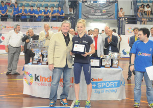 Sofia Monza miglior palleggiatrice kinderiadi trofeo regioni 2016