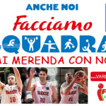 Facciamo squadra – La merenda con noi. Sabato all’Iper con la Pallacanestro Varese