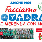 Facciamo squadra, la merenda con noi. Sabato protagonisti i baby Valceresio