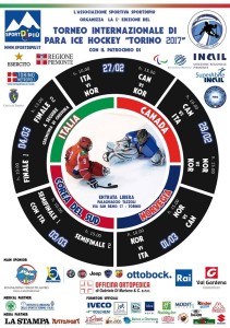 TORINO INTERNAZIONALE 2017 para ice hockey