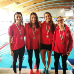 Le atlete del Team Nuoto Sport Management di Busto Arsizio protagoniste ai Criteria Giovanili
