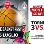In piazza Monte Grappa torna la Basket Fest