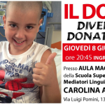 Donare il midollo osseo: l’associazione Un…Due…Tre…Alessio organizza una serata informativa