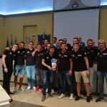 La Busto Pallanuoto Renault Paglini festeggia in Comune la promozione in serie B