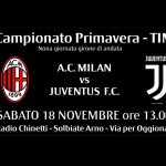 Il “Chinetti” di Solbiate ospita il big match Milan-Juve. In campo Pjaca