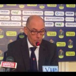 La sala stampa. Caja: “Contentissimo. Vittoria per i miei giocatori e il mio staff”