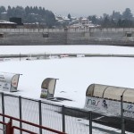 Stadio Ossola con neve