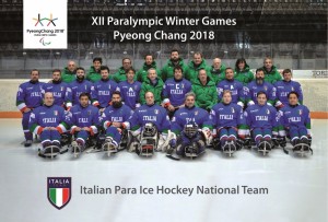 sledge hockey italia paralimpiadi 2018