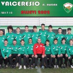 Valceresio, ritorno al successo per gli Allievi Regionali 2002