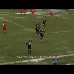 Varese-Bra, gli highlights. I gol e l’espulsione contestata