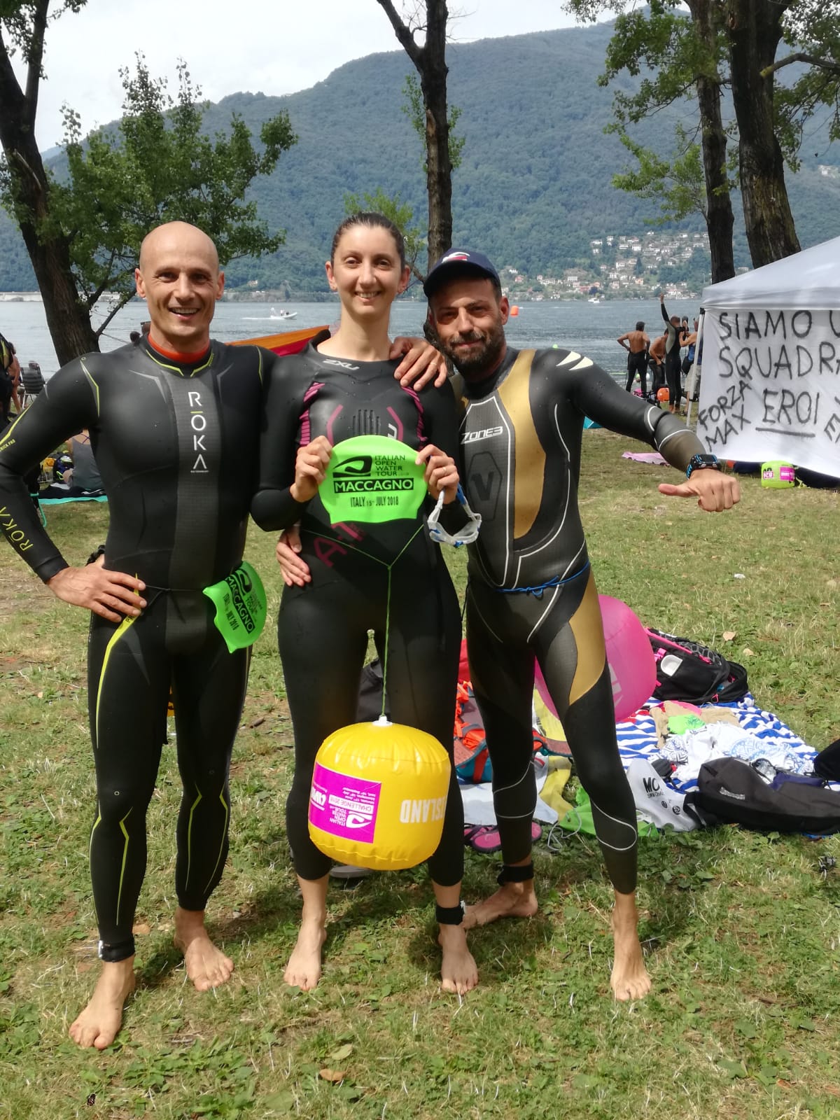 Italian Open Water Tour, a Maccagno vince Fabio Riganti