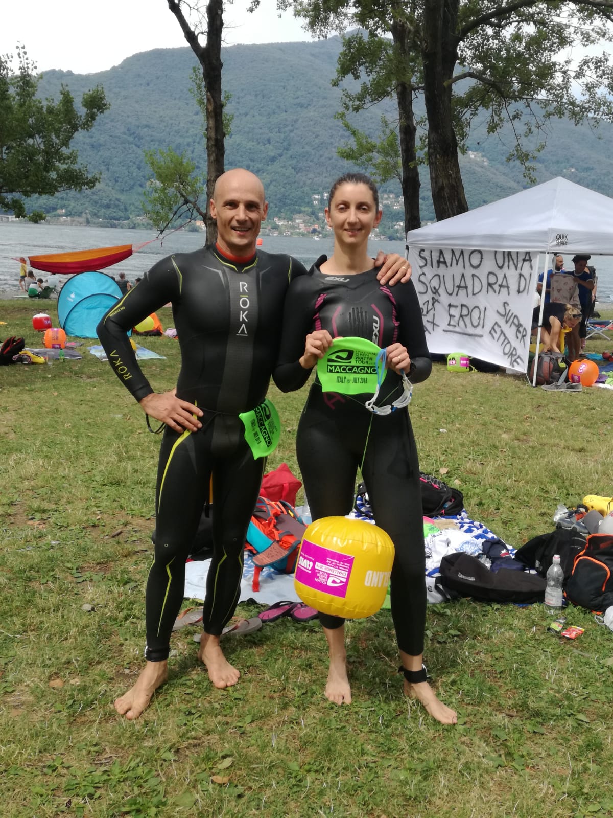 Italian Open Water Tour, a Maccagno vince Fabio Riganti