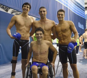 oro italia staffetta nuoto paralimpico
