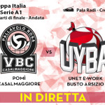 Casalmaggiore-UYBA andata Coppa DIRETTA