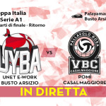 UYBA-Casalmaggiore ritorno Coppa DIRETTA