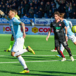 Classifica quasi omogenea, capolista in campo
