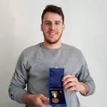Ad Alessio Moretti la medaglia di bronzo al valore atletico del CONI