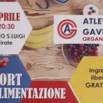 Corretta alimentazione dello sportivo, se ne parla a Gavirate
