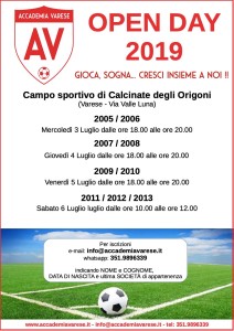 open day accademia varese