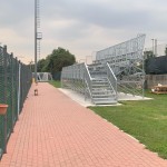 Novità a Morazzello, ecco la tribuna