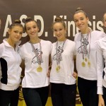 Ritmica – Kinesis vola all’interregionale con tutte le ginnaste