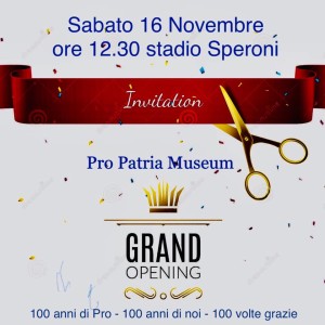 Pro Patria Museum Invito