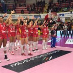 La UYBA non fa sconti a Cuneo: 3-0 facile
