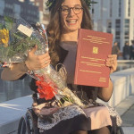 Arianna Talamona, dottoressa con lode