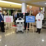 Ecografo donato all’Ospedale, Rasizza: “Siamo tutti una squadra, uniti per sconfiggere un nemico terribile”