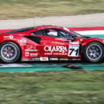 Rovera al via del Tricolore GT Sprint a Misano su Ferrari 488