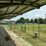 ferno tribuna campo da calcio via moro