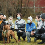 Modelli per un giorno: al Canile di Rugby Varese e Triathlon Varese in posa a 4 zampe