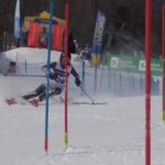 Livigno, la bustocca Carlotta Marcora si mette in mostra nello slalom speciale